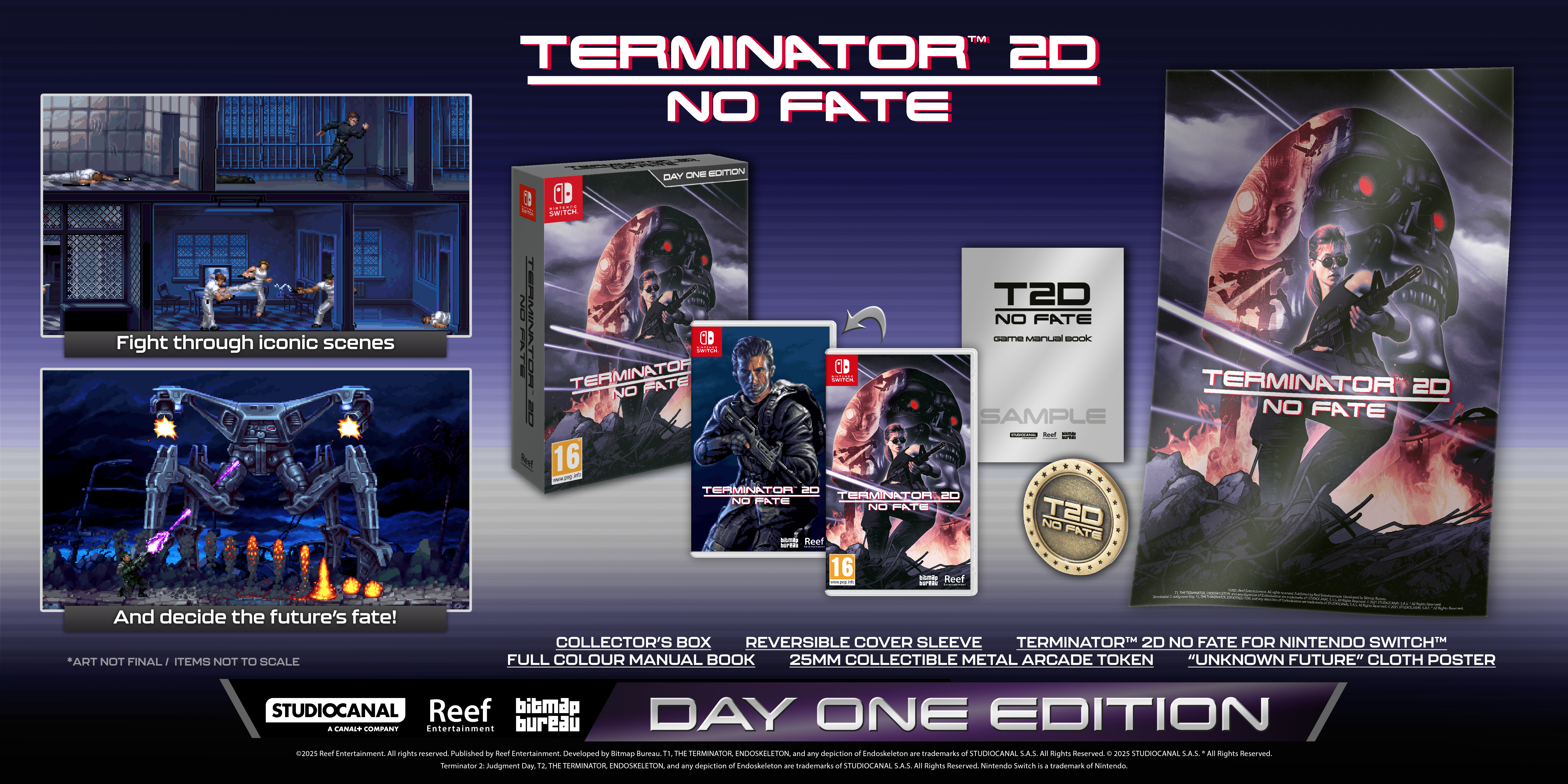 Terminator 2D: NO FATE - Day One Edition - Nintendo Switch™ – Reef Terminator 2D: NO FATE - Day One Edition - Nintendo Switch™ – Reef